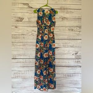 Monteau Los Angeles floral flowy jumpsuit. Size L